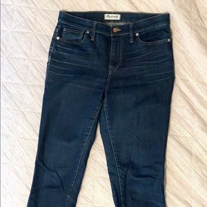 Madewell Skinny High Rise Jean, size 30